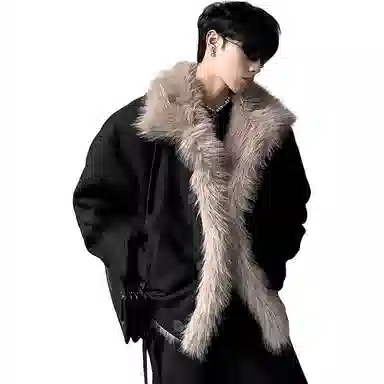 单爵 加绒短款舒适时尚棉服 男女同款