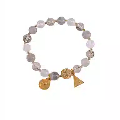 子婳 前程似锦时来运转招财霸气贵發三合局生肖 新中式复古民族风精致时尚轻奢贵气百搭手饰 多色水晶 手串 女款