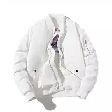 沐诚阳译 棒球服情侣春秋冬季飞行员棉服夹棉男生加厚百搭外套夹克 男女同款