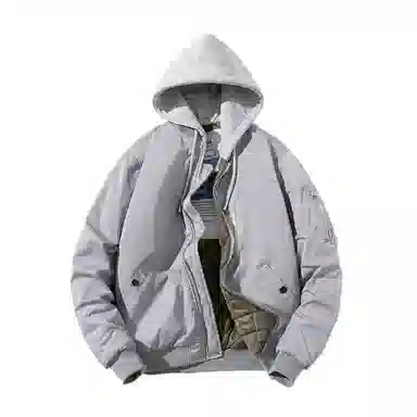 沐诚阳译 棒球服情侣春秋冬季飞行员棉服夹棉男生加厚百搭外套夹克 男女同款