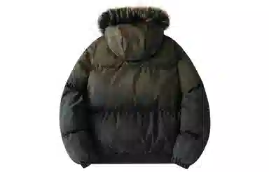 PAEFA Vintage Tie-Dye Puffer Jacket