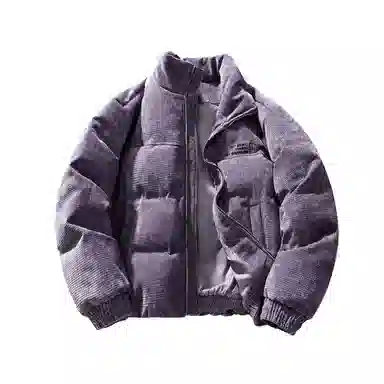 The Simpsons Waffle Texture Down Jacket