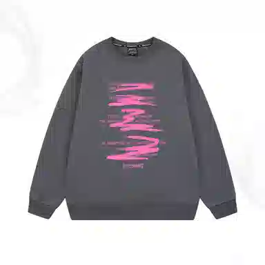 莫代尔 秋冬百搭个性简约加大码数美式嘻哈潮流街头风舒适卫衣打底衣 男女同款