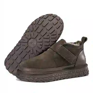 XIMO BULL Classic Sheepskin Snow Boots