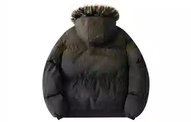 PAEFA Vintage Tie-Dye Puffer Jacket