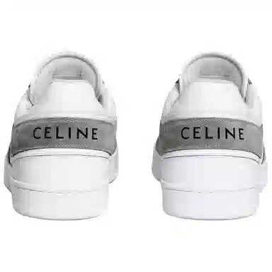 Celine Low Top Sneakers White Grey
