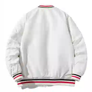 沐诚阳译 秋冬季外套情侣宽松潮牌棉服简约休闲潮流加厚棒球服袄子夹克 男女同款