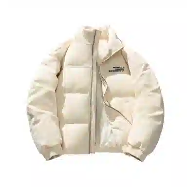 The Simpsons Waffle Texture Down Jacket