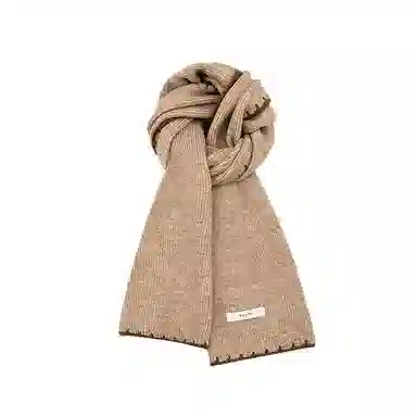 恩僾德 小香风保暖高级百搭高颜值小众 聚酯纤维 绒线围巾 男女同款情侣款