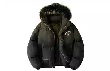 PAEFA Vintage Tie-Dye Puffer Jacket