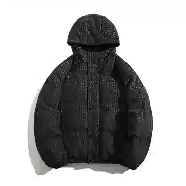 Zero American Street Retro Corduroy Hoodie Puffer