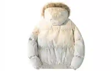 PAEFA Vintage Tie-Dye Puffer Jacket