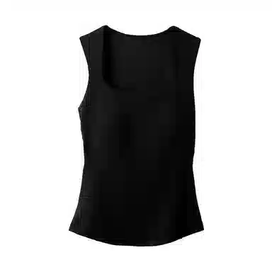 内在密码 方领保暖吊带带胸垫加绒显瘦无袖上衣单件秋衣冬季打底内搭背心 女款