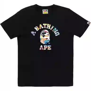 A BATHING APE ART CAMO FW25 ART CAMO logo T