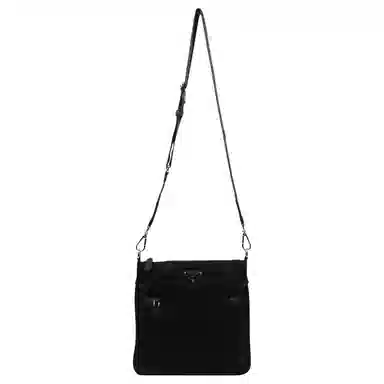 Prada Nylon Crossbody Bag Black