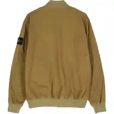 Stone Island FW25 Logo Badge Flight Jacket