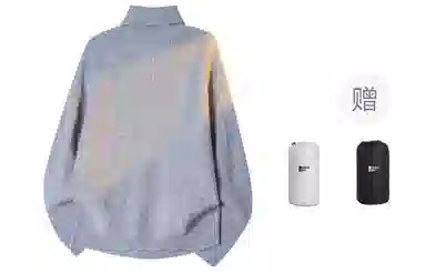 CHARLIE GOLF Basic Logo Turtleneck Sweater