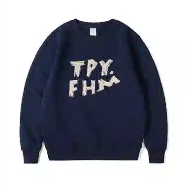 莫代尔 秋冬百搭设计感个性街头风美式少年感加大加宽嘻哈潮流卫衣打底衣 男女同款