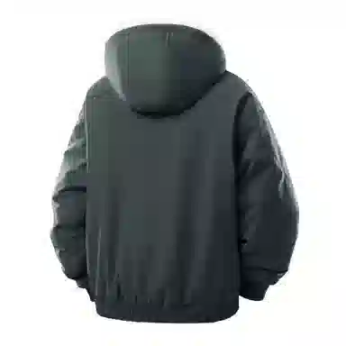 大卫贝肯 美式高街痞帅防貂毛连帽保暖防寒宽松舒适潮流棉服 男女同款