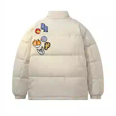 KOKO BASE Bomber Puffer Jacket