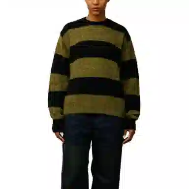 Stussy FW25 FW25 BIG STRIPE CREW