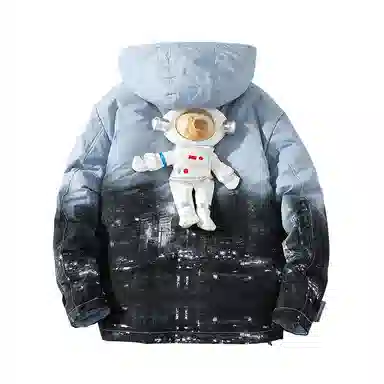 FORHUG Basic Functional Colorblock Down Jacket