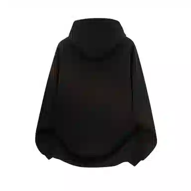 PAUL COSTELLOE Down Hoodie Embroidered Logo