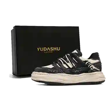 YUDASHU Thick Sole 7CM Hidden Height Increase Sneakers