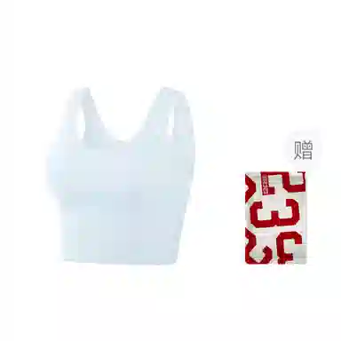 二三二三 少女系列发育期无痕裸感内衣聚拢防震固定杯高弹不束缚柔软舒适亲肤透气无钢圈背心初中生高中生学生可穿文胸 女款