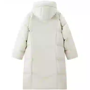 太平鸟 云朵时尚简约长款保暖高充绒羽绒服 女款