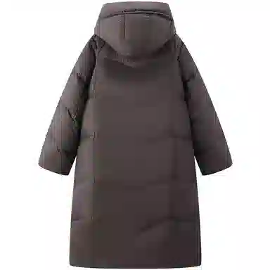 太平鸟 云朵时尚简约长款保暖高充绒羽绒服 女款