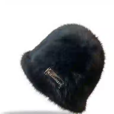 优幽兰 秋冬季韩版显脸小 纯色防风防寒包头 保暖高级感小众穿搭 兔毛 渔夫帽 女款