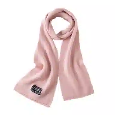 心水好物 秋冬保暖简约小宽幅时尚针织 羊毛 绒线围巾 男女同款情侣款