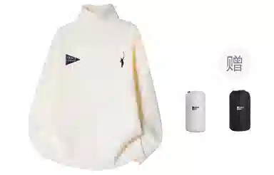 CHARLIE GOLF Basic Logo Turtleneck Sweater