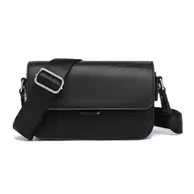 CARTELO Vintage Plaid Shoulder Bag Black