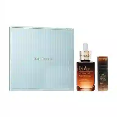 雅诗兰黛 小棕瓶精华微雕眼霜护肤套装 舒缓保湿