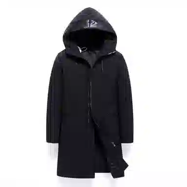 FORHUG Basic Mid-Length Down Jacket