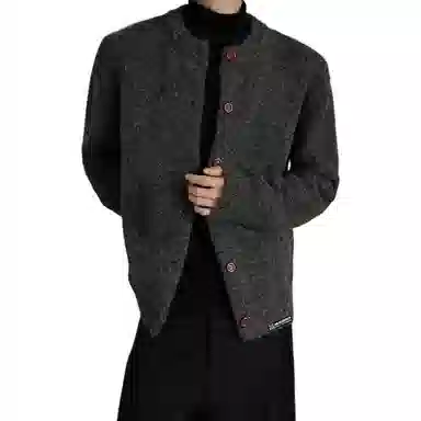 MADONA Vintage Button Knit Cardigan