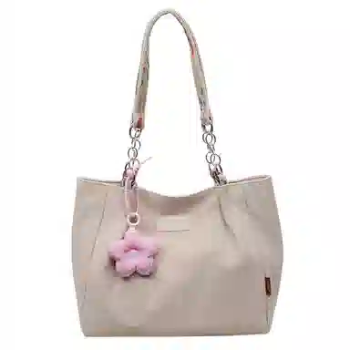 伊曼家 高级感通勤复古花朵托特包 布 单肩包 常规 女款 多色