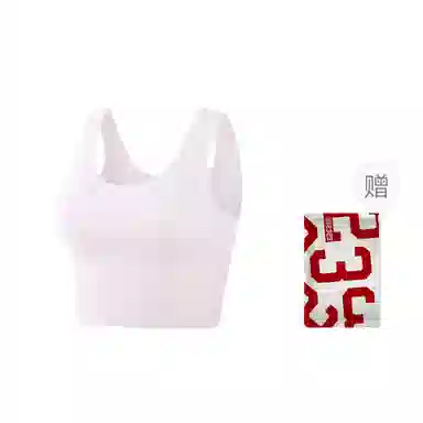 二三二三 少女系列发育期无痕裸感内衣聚拢防震固定杯高弹不束缚柔软舒适亲肤透气无钢圈背心初中生高中生学生可穿文胸 女款