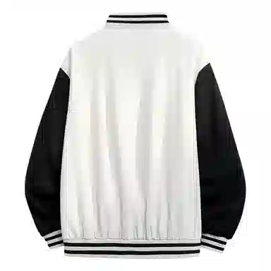 ROBINHOOD Colorblock Baseball Jacket