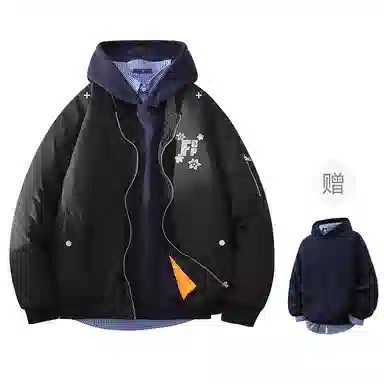 FAX FOR FMACM Vintage Lace Letter Print Jacket