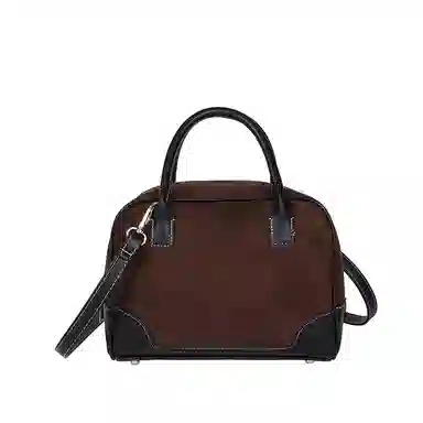 YTARA Vintage Suede Tote Bag