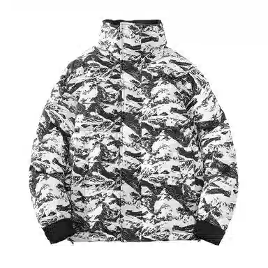 FORHUG Unisex Printed Down Jacket