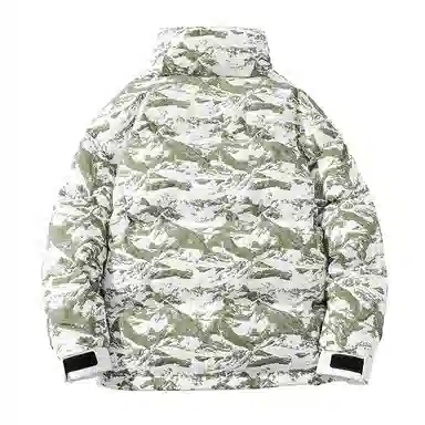 FORHUG Unisex Printed Down Jacket