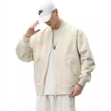 童先森 飞行员男春秋山系工装棒球服美式潮牌男生男士外套秋冬夹克 男款