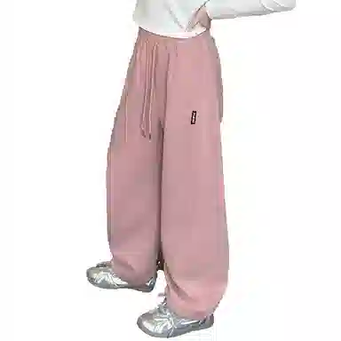 冬季一体奥粒绒舒适亲肤保暖香蕉卫裤儿童运动裤 冬春秋