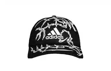 adidas Logo Embroidered Baseball Cap Black