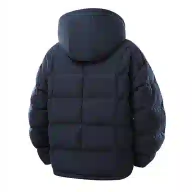 大卫贝肯 美式潮流时尚高街复古简约基础舒适宽松连帽加厚保暖棉服 男女同款