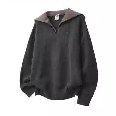 HELIPORT Double V-Neck Knit Sweater